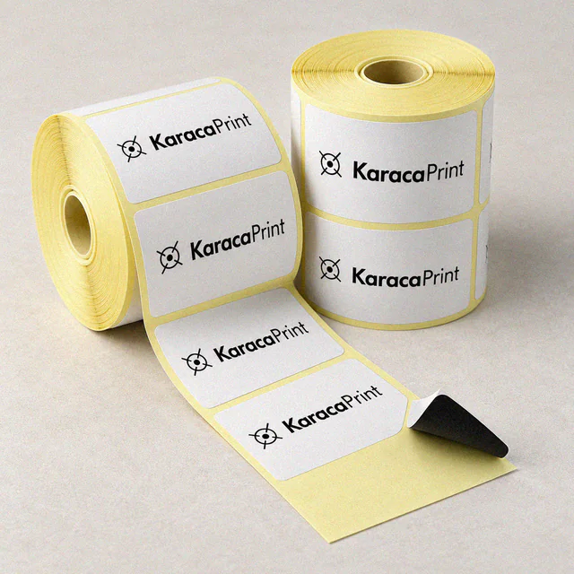 Sürşarjlı örtücü sticker — uygulama örneği