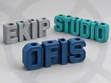 3D baskı model ve üretim örneği — uygulama örneği
