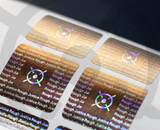 Hologram etiket — uygulama örneği