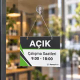 Vantuzlu reklam ürünü — uygulama örneği