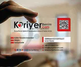Şeffaf kartvizit — uygulama örneği