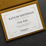 Sertifika — uygulama örneği